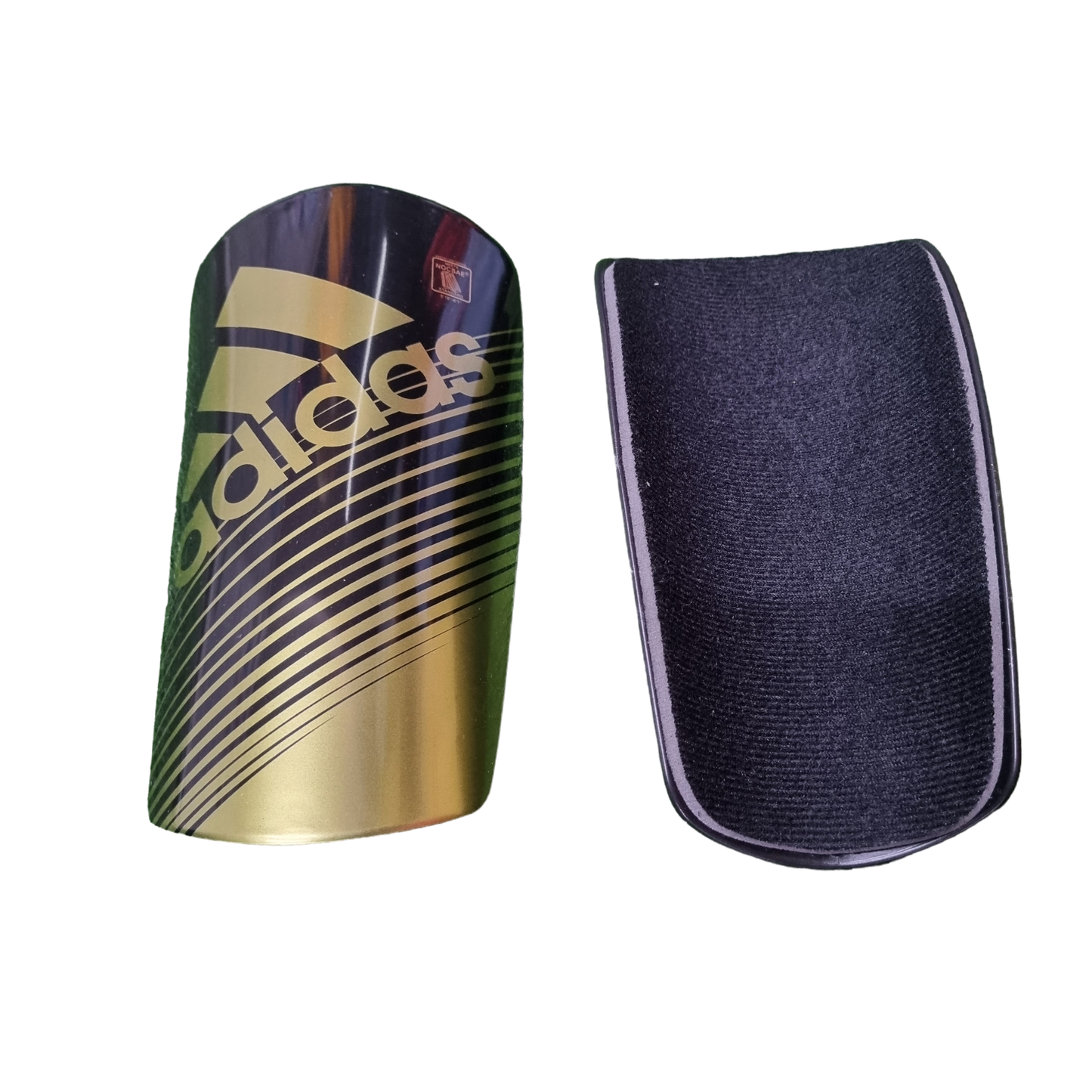 ESPINILLERAS ADIDAS NEGRO/DORADO